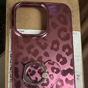 Velvet caviar Leopard Print Pink Phone Case